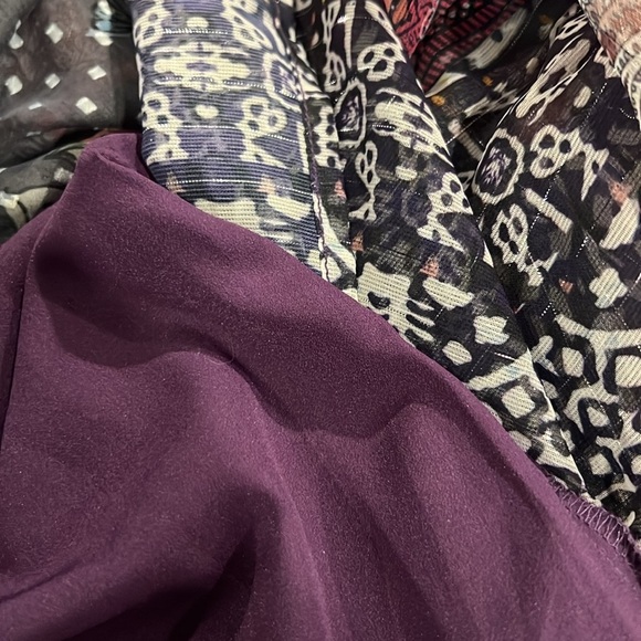 Soft Surroundings v neck multi color floral tunic dress size XL - Picture 8 of 10